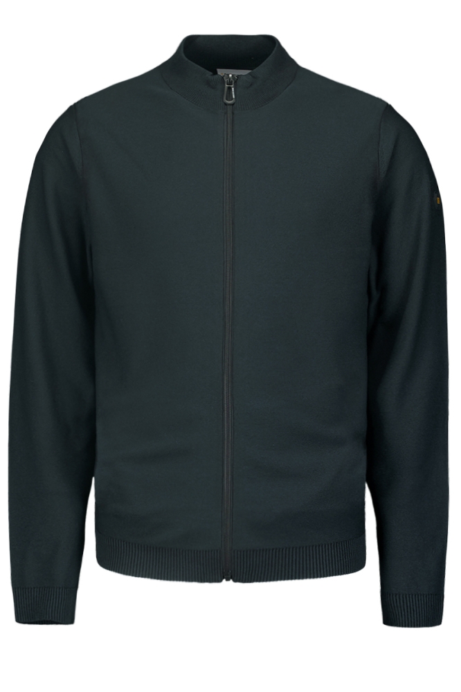 NO-EXCESS blauwe heren vest | Vooraanzicht