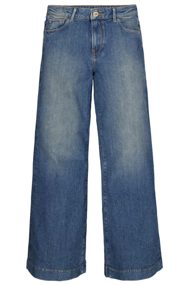Garcia blauwe dames jeans | Vooraanzicht