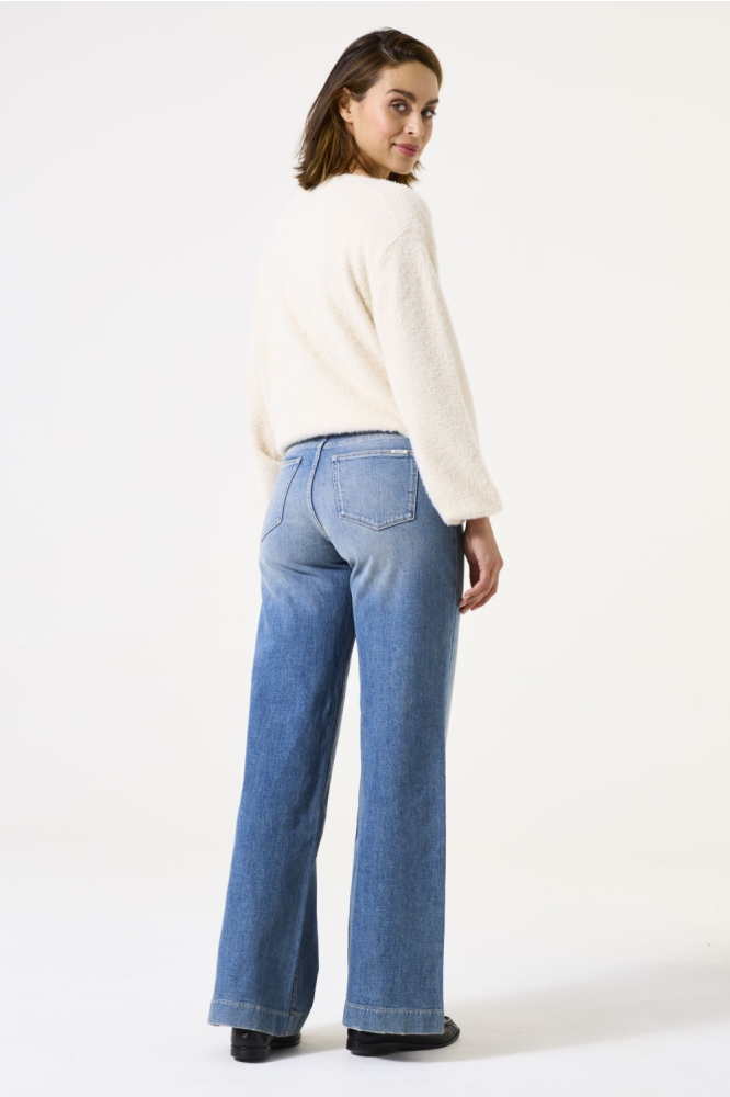Garcia blauwe dames jeans | Model