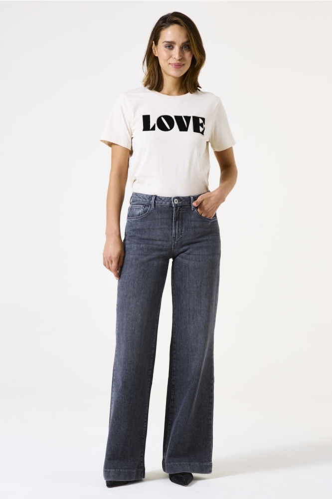 Garcia grijze dames jeans | Model