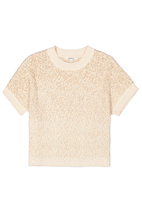 Garcia beige dames trui | Vooraanzicht