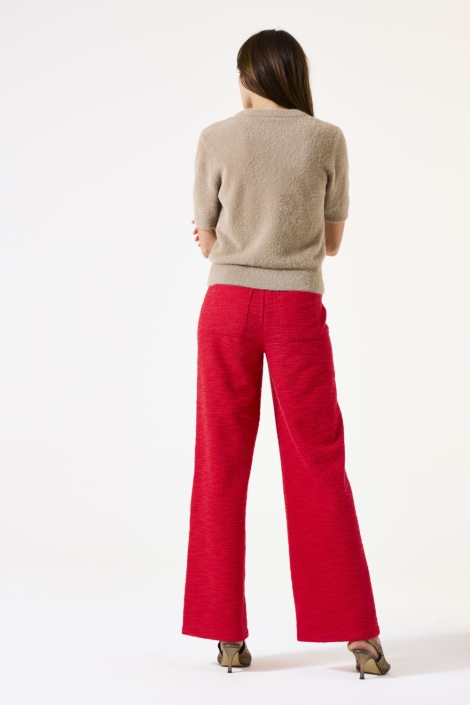 Garcia taupe dames trui | Model