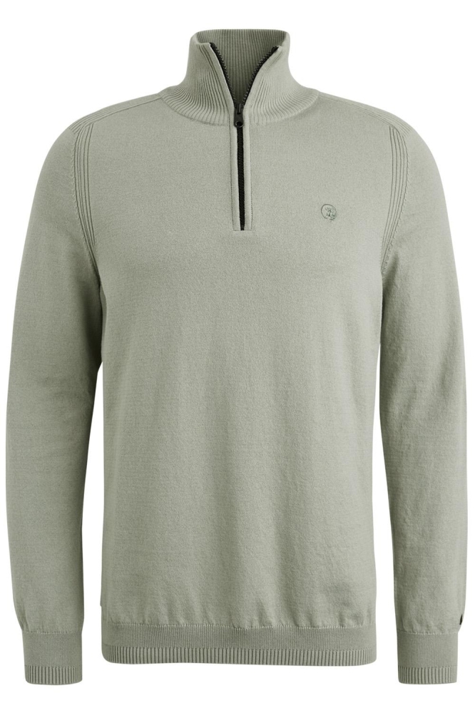 Cast Iron groene heren trui | Vooraanzicht