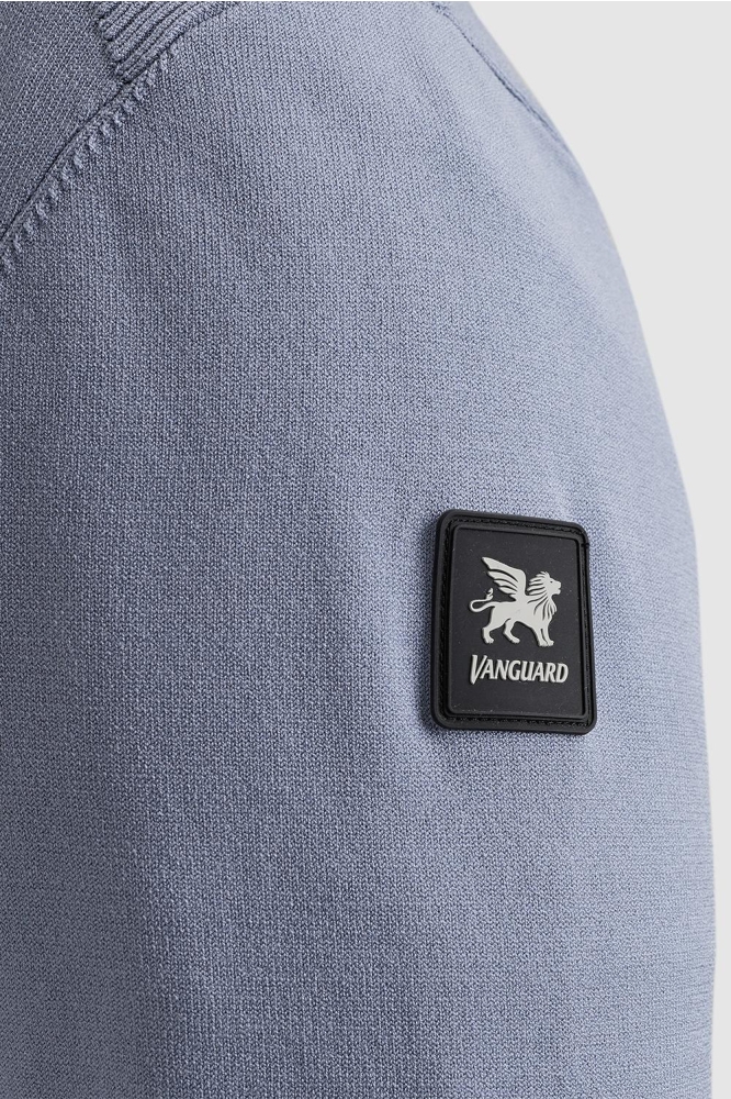 Vanguard blauwe heren vest | Close up