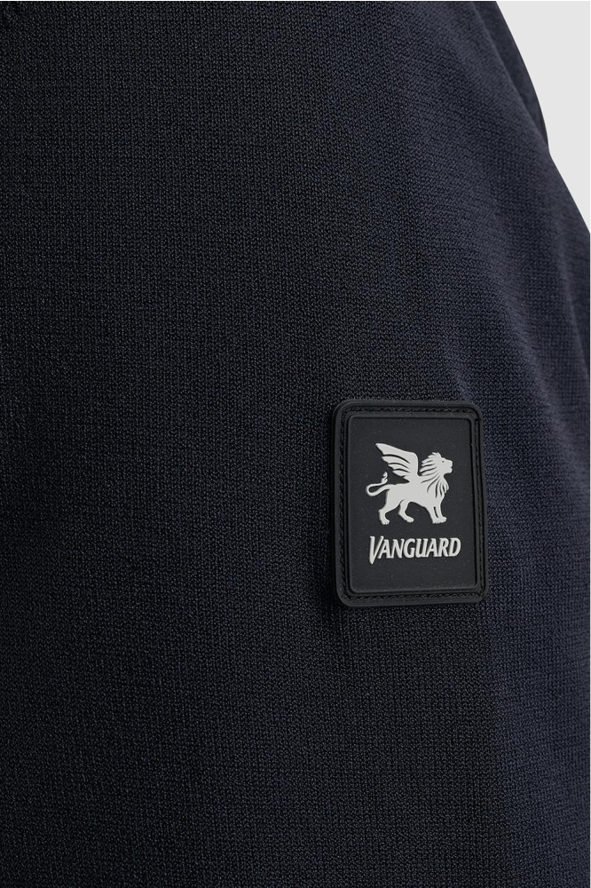 Vanguard blauwe heren trui | Close up