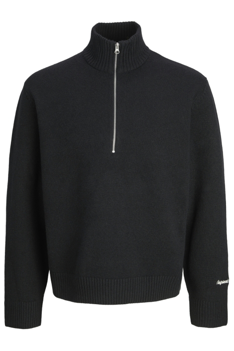 Jack & Jones zwarte heren trui | Vooraanzicht