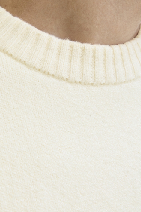 Jack & Jones beige heren trui | Close up