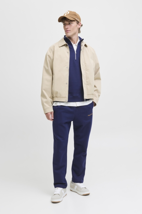 Jack & Jones blauwe heren sweater | Model