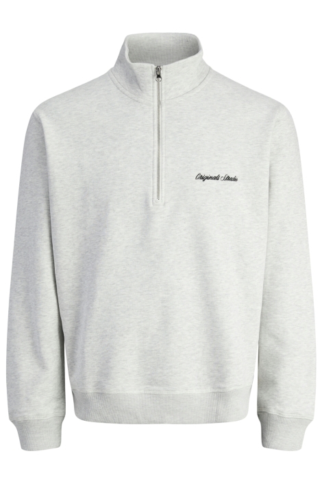 Jack & Jones grijze heren sweater | Vooraanzicht