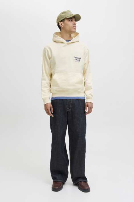 Jack & Jones beige heren sweater | Model