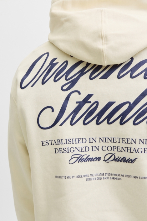 Jack & Jones beige heren sweater | Unique Selling Point