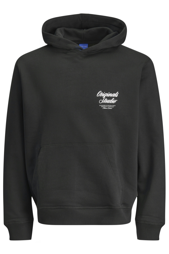 Jack & Jones zwarte heren sweater | Vooraanzicht