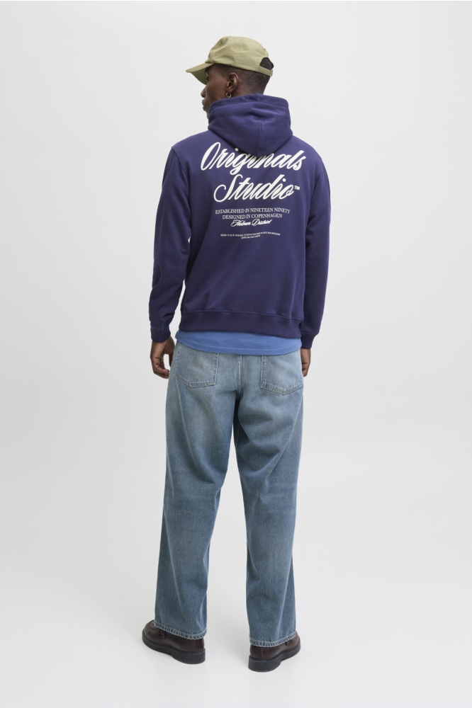 Jack & Jones blauwe heren sweater | Model