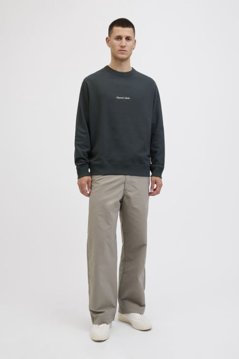 Jack & Jones groene heren sweater | Model