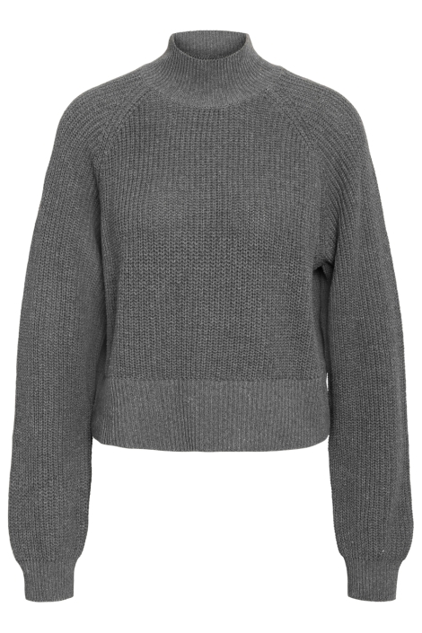 Noisy may grijze dames trui | Vooraanzicht