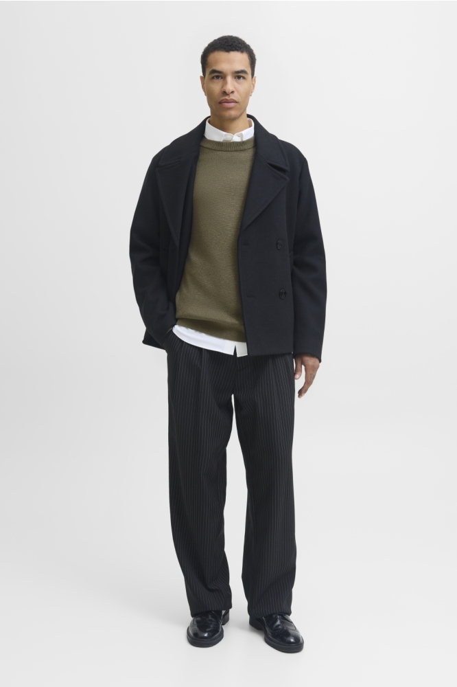 Jack & Jones groene heren trui | Model