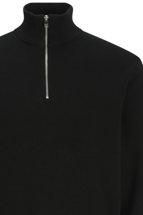 Jack & Jones zwarte heren trui | Close up