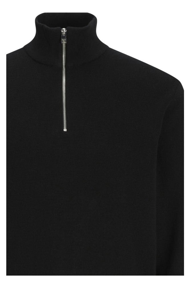 Jack & Jones zwarte heren trui | Close up