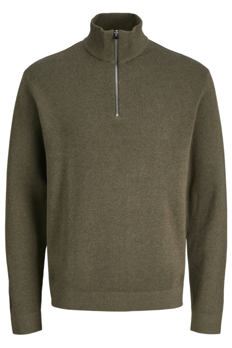 Jack & Jones groene heren trui | Vooraanzicht