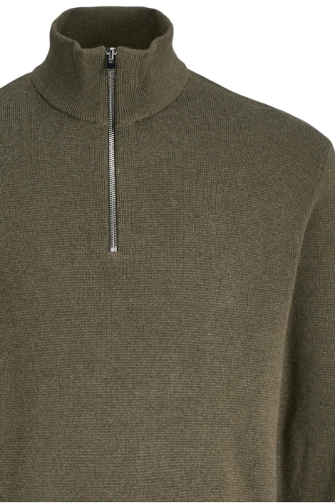 Jack & Jones groene heren trui | Close up
