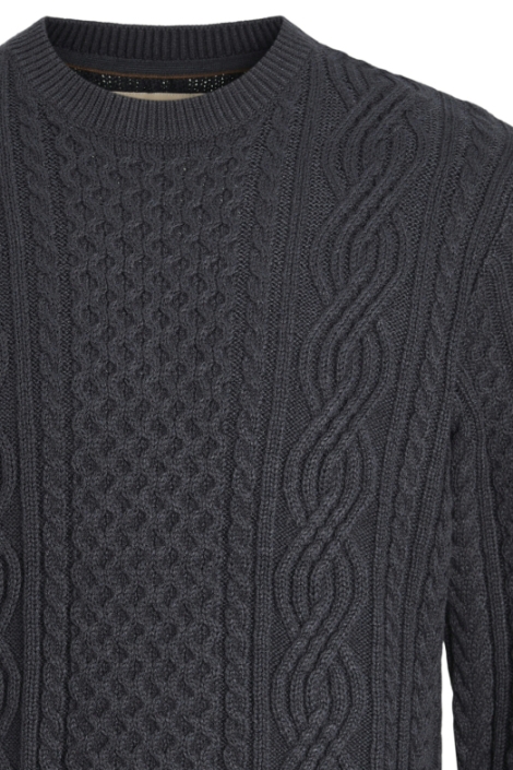 Jack & Jones blauwe heren trui | Close up