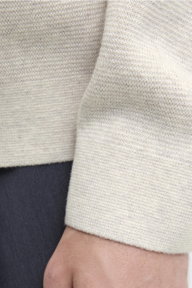 Jack & Jones beige heren trui | Close up