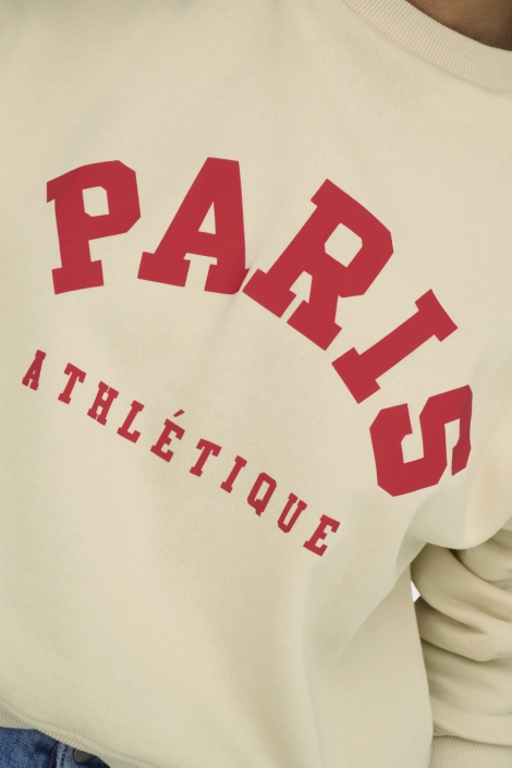 Only beige dames sweater | Close up