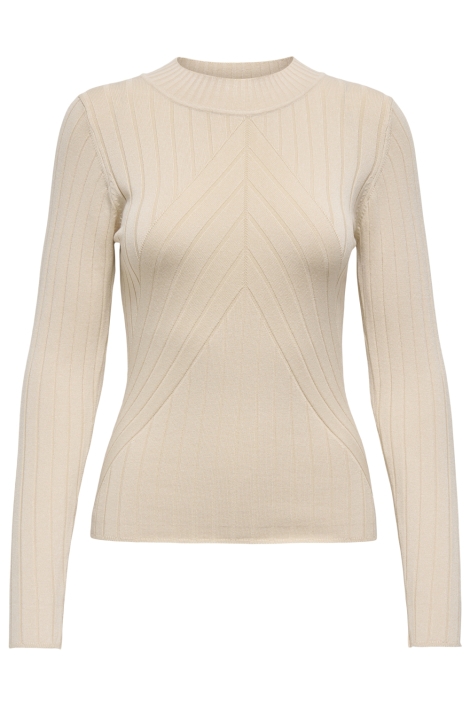 Jacqueline de Yong beige dames trui | Vooraanzicht