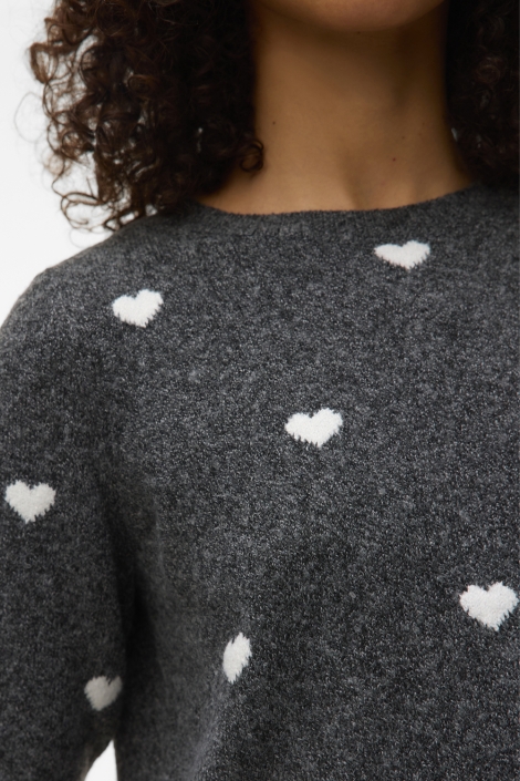 Vero Moda grijze dames trui | Kleurstaal