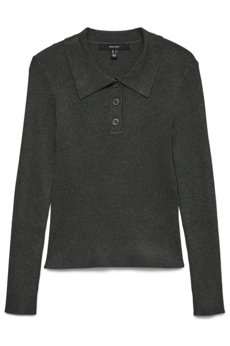 Vero Moda grijze dames trui | Vooraanzicht