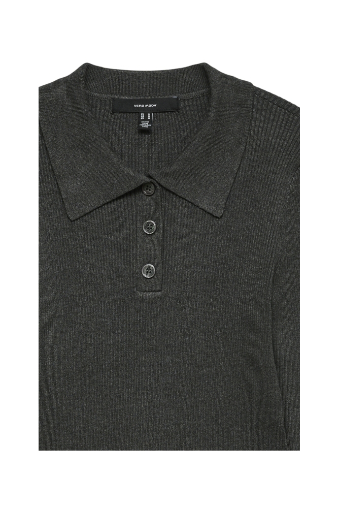 Vero Moda grijze dames trui | Close up