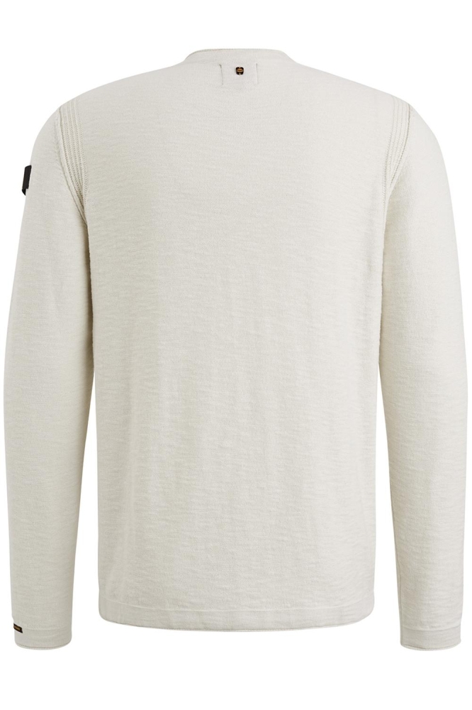 PME legend beige heren trui | Achteraanzicht