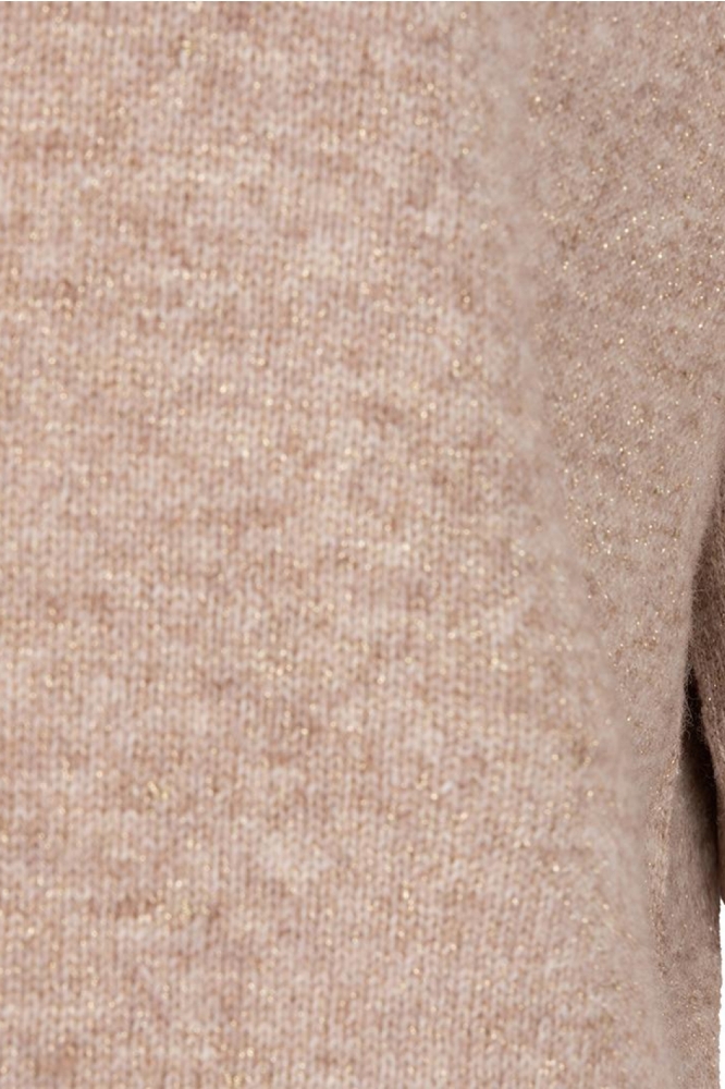 EsQualo taupe dames trui | Kleurstaal