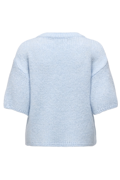 Jacqueline de Yong blauwe dames trui | Achteraanzicht