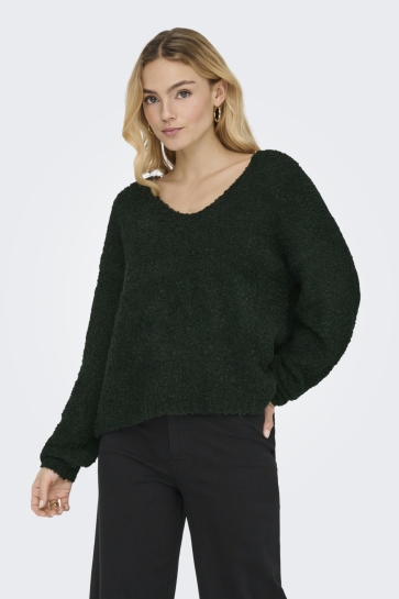 Jacqueline de Yong JDYBITTEN LIFE L/S VN REVERS. PULL 15355624 ROSIN/MELANGE