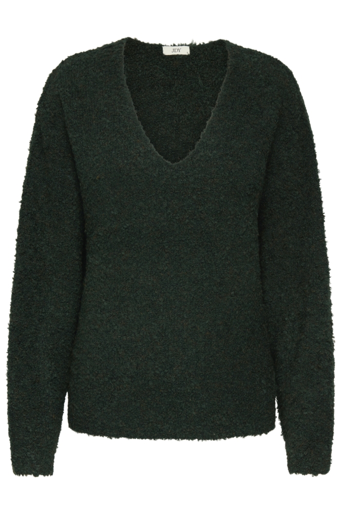 Jacqueline de Yong groene dames trui | Vooraanzicht