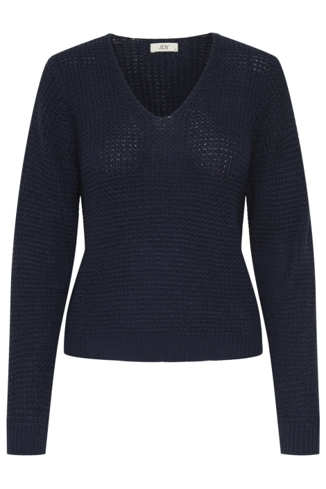 Jacqueline de Yong blauwe dames trui | Vooraanzicht