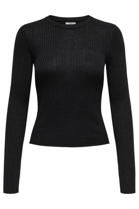 Jacqueline de Yong zwarte dames t-shirt | Vooraanzicht