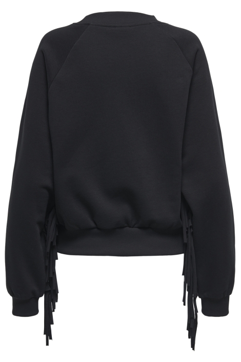 Only zwarte dames sweater | Achteraanzicht