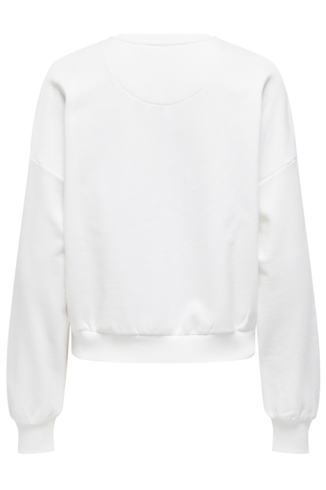 Only witte dames sweater | Achteraanzicht
