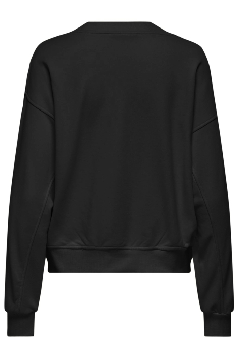 Only zwarte dames sweater | Achteraanzicht