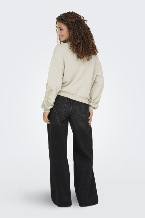 Only beige dames sweater | 