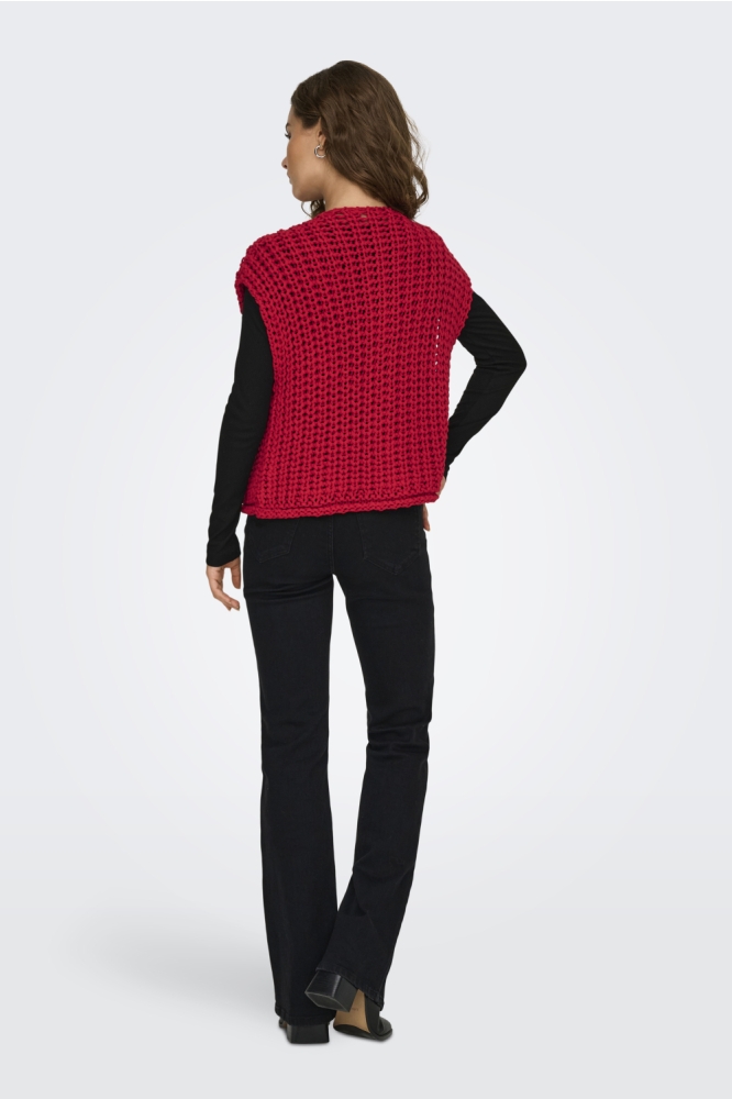 Only rode dames gilet | Model