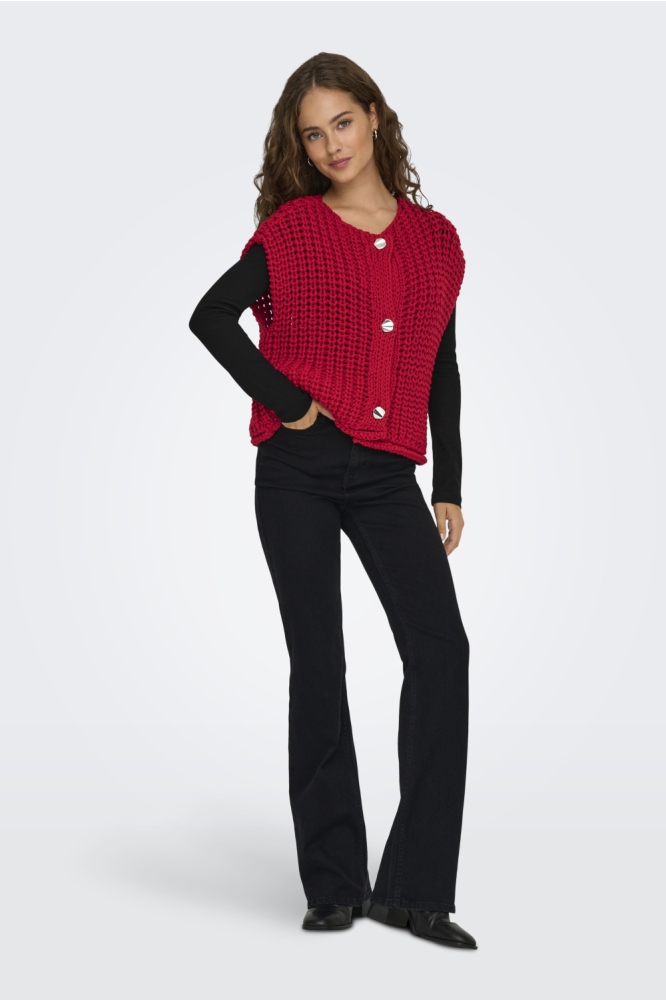 Only rode dames gilet | Model