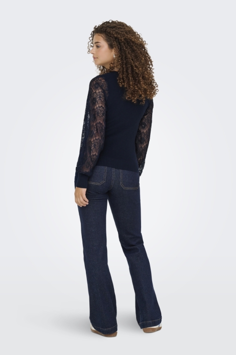 Only blauwe dames trui | Model