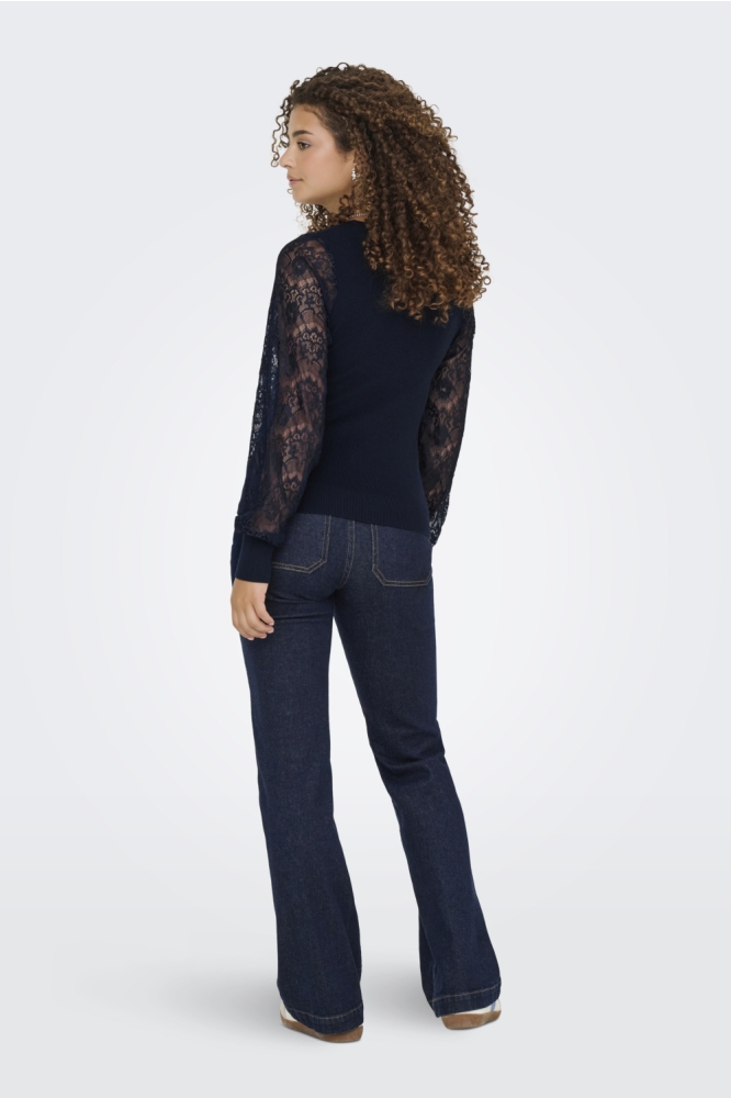 Only blauwe dames trui | Model