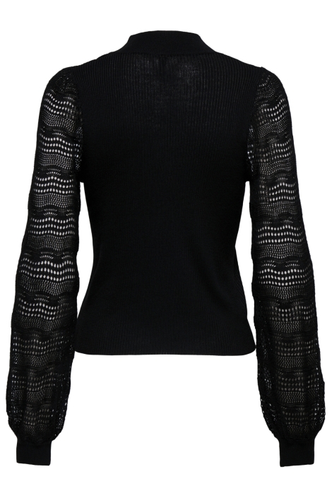 Only zwarte dames trui | Vooraanzicht