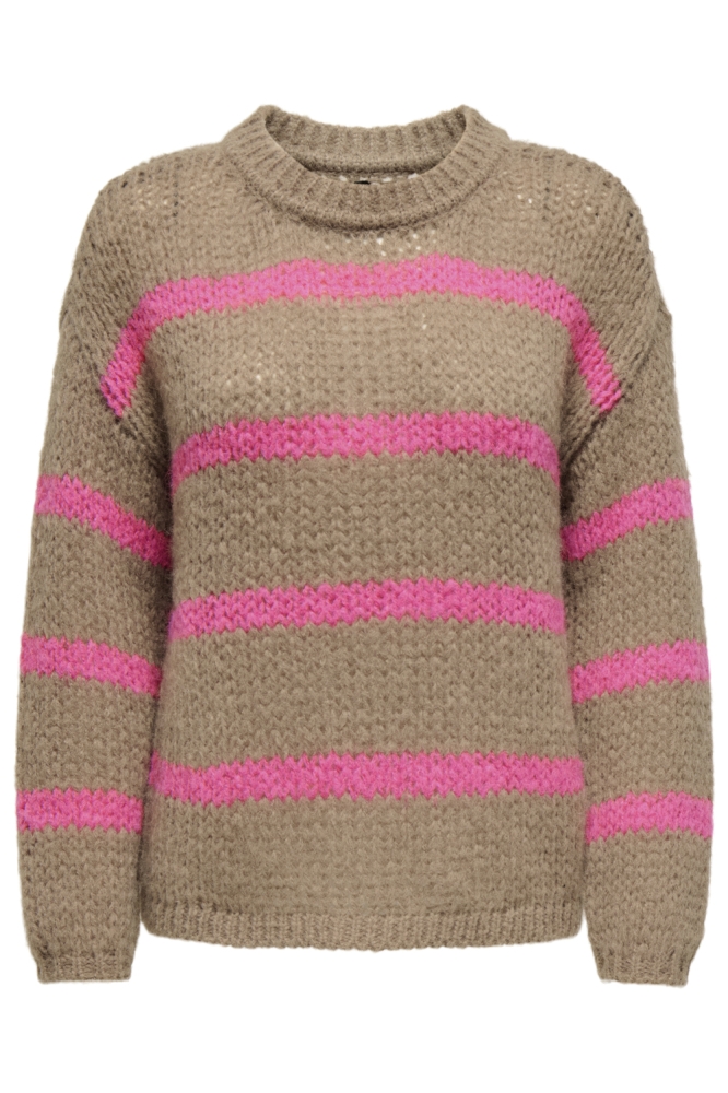 Only camel dames trui | Vooraanzicht