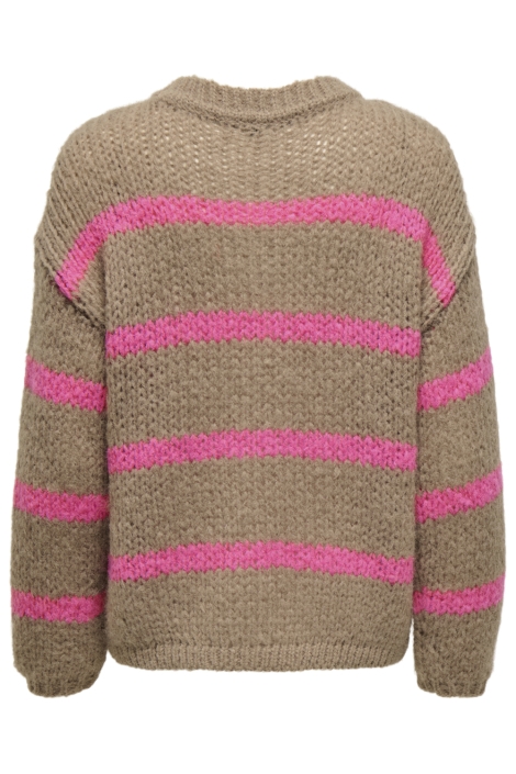 Only camel dames trui | Achteraanzicht