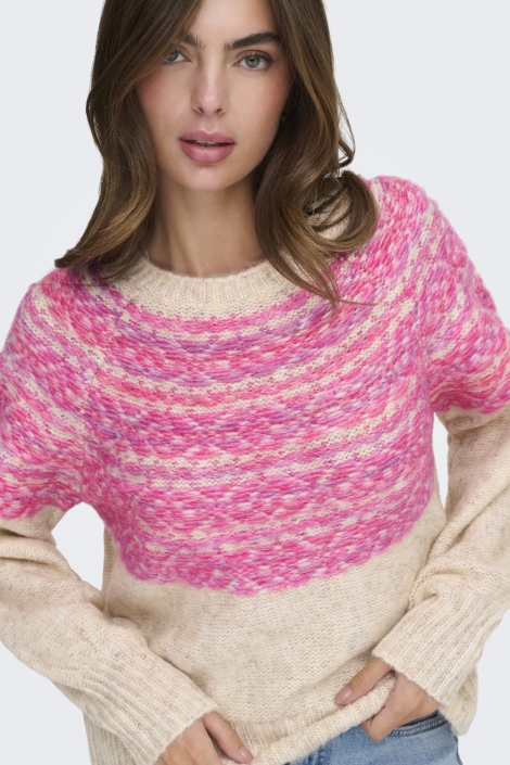 Only beige dames trui | Close up